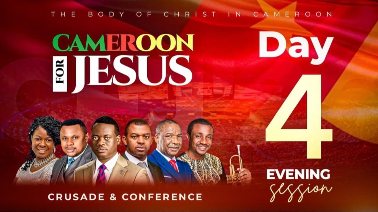 Cameroon For Jesus — Day 4 Evening — Apostle Arome Osayi Live — Crusade & Conference