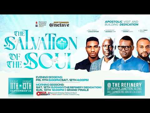 The Salvation Of The Soul — Dr Arome Osayi Live — Apostolic Visit & Building Dedication