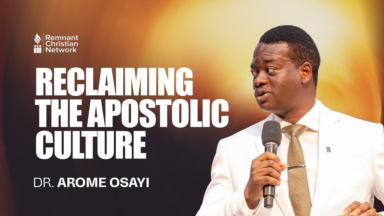 Reclaiming The Apostolic Culture