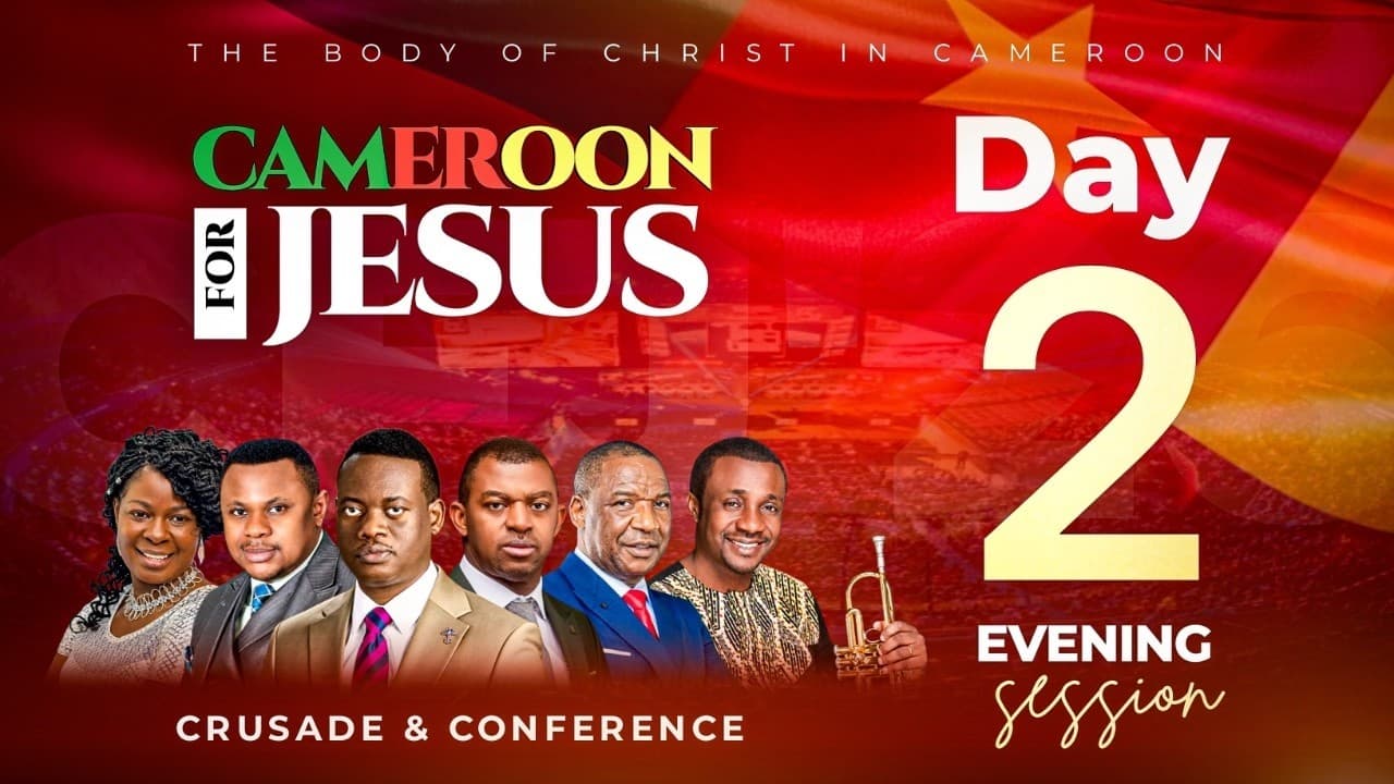 Cameroon For Jesus — Day 2 Evening — Apostle Arome Osayi Live — Crusade & Conference