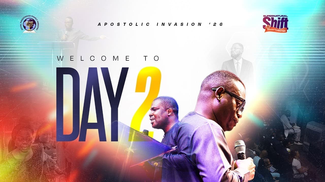Apostolic Invasion ’26 — Day Two — Apostle Arome Osayi Live — Rpfglobal
