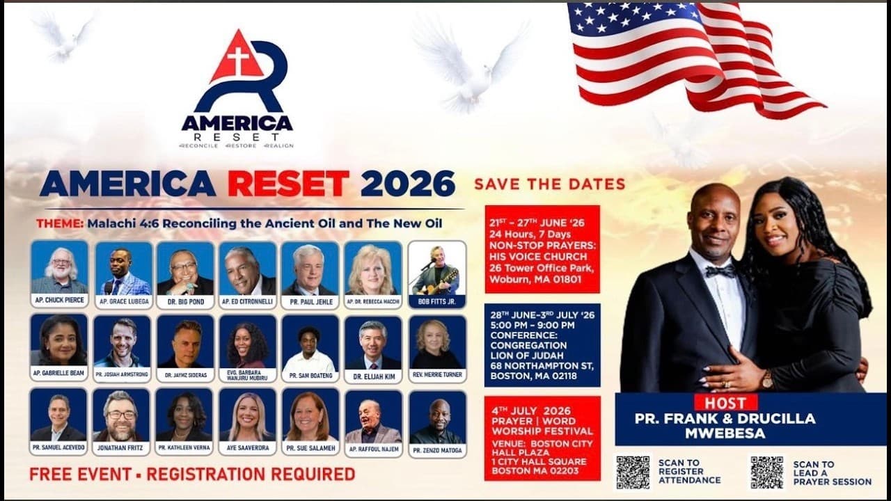 America Reset 2026 — Day 6 — His Voice Church