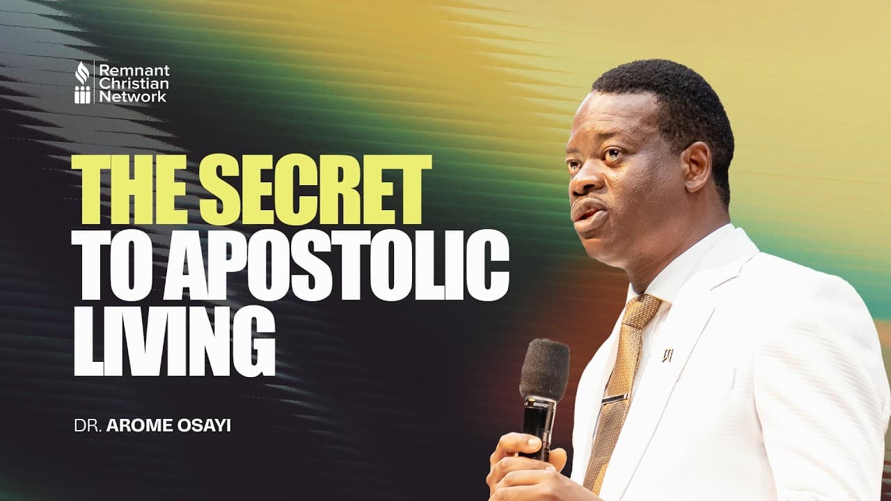 The Secret To Apostolic Living — How To Walk With The Holy Spirit
