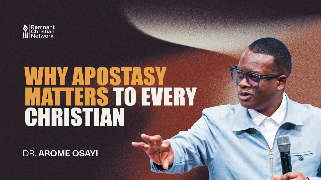 Why Apostasy Matters To Every Christian — Rcnlagos
